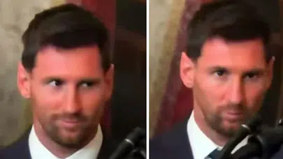 Lionel Messi’nin Beyaz Saray’daki Mimikleri Sosyal Medyayı Salladı, Trump Konuşurken Tepkiler Konu Oldu