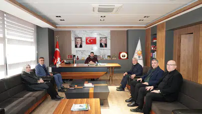 Yenidevir Gazetesi'nden, AK Parti Mardin İl Başkanlığına ziyaret