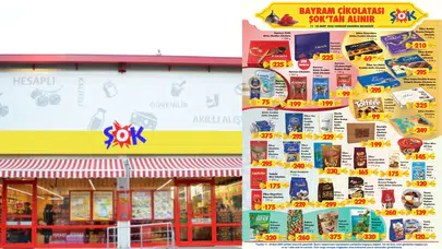 ŞOK’ta Bayram Hazırlığı Başladı: Çikolata ve Lokum Fiyatları Düşüyor