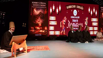 Edirne Ramazan Sokağı’nda Helva Sohbetleri Yeniden Canlandı