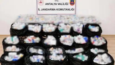 Antalya’daki Operasyonda Ortaya Çıkan Rakam Şaşkına Çevirdi!
