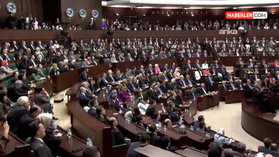 AK Parti Grup Toplantısında Duygusal Anlar