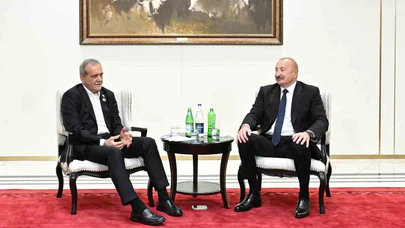 Aliyev ve Pezeşkiyan Bişkek’te bir araya geldi