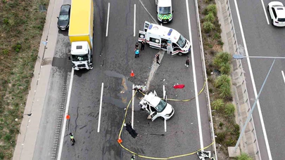 Kuzey Marmara Otoyolu’nda feci kaza: 2 ölü, 6 yaralı