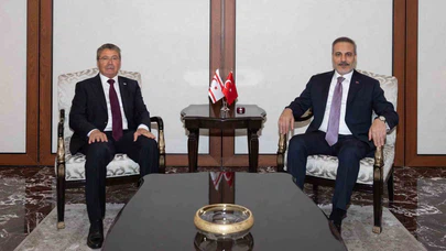 Hakan Fidan ve Ünal Üstel Ankara’da görüştü