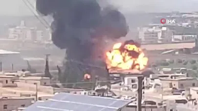 Suriye’de mühimmat deposunda patlama 8 kişi yaralandı