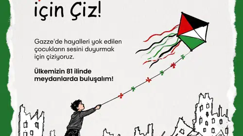 İHH Gaziantep Şubesi, Filistinli çocuklar için meydanlara çıkıyor
