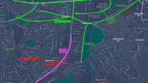 Bursa’da 4 Ekim Pazar Günü Bu Yollar Trafiğe Kapatılacak