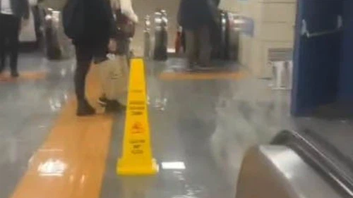 - İstanbul’da Sağanak Alarmı! Hacıosman Metro İstasyonunda Su Baskını