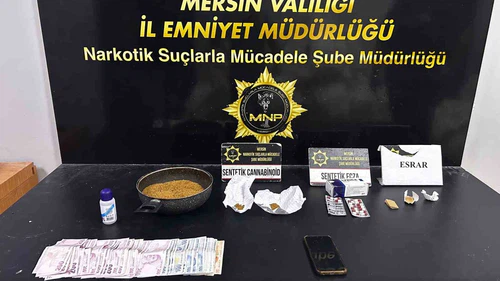 Mersin’de Uyuşturucu Operasyonu: 1 Şüpheli Tutuklandı