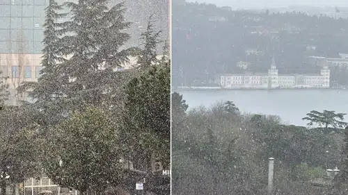 Sıcaklık 3 Dereceye Düştü: İstanbul ve Edirne’de Kar Yağışı Etkili