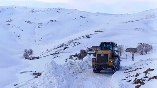 Van’da Kardan Dolayı Kapanan 34 Yerleşim Yerinin Yolu Açılıyor