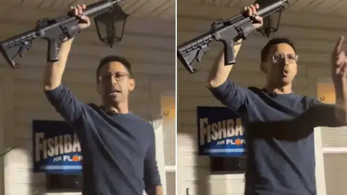 Cumhuriyetçi Aday Fishback Evinde Yangınla Karşılaştı, Sosyal Medyada Silahlı Video Paylaştı