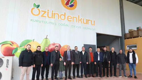 İnegöl Tarımı Yeniden Canlanıyor: Soğuk Hava Deposu ve Meyve Kurutma Tesisi Hayata Geçti