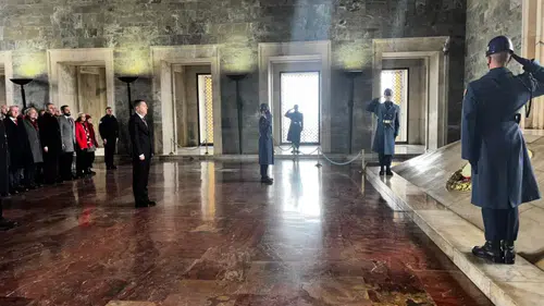 Gençlerbirliği Takımı Anıtkabir’de Ata’nın Huzurunda: Başkan Çakmak’tan Duygusal Mesaj