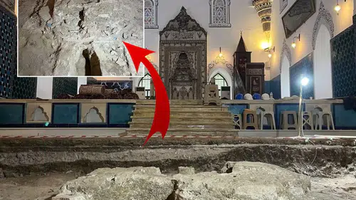 Bursa Muradiye Camii’ndeki 600 Yıllık Tarihi Havuz Gün Yüzüne Çıktı