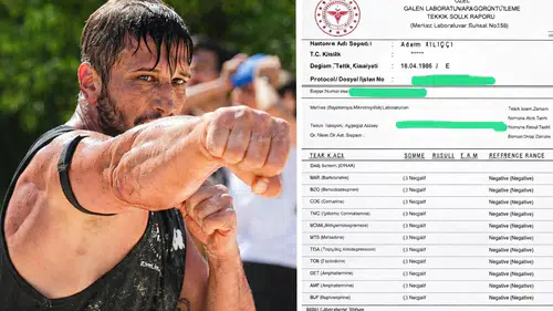 Adem Kılıçcı’dan Kritik Test Açıklaması: Bağımsız Laboratuvar Sonucu Negatif Çıktı