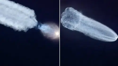 Çin’in Tianzhou-9 Görevi Başarıyla Fırlatıldı: Gökyüzünde Dev “Denizanası Bulutu