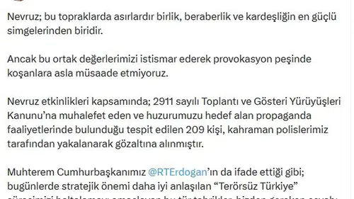 Nevruz operasyonunda flaş gelişme: 5 ilde baskın, gözaltı sayısı 209 oldu