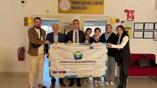 Terme’de Eğitim Devrimi: Öğrenciler Erasmus+ ile Avrupa’ya Açılıyor