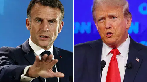 İki Lider Arasında Gerilim Tırmanıyor: Trump’ın Sözlerine Macron’dan Tepki