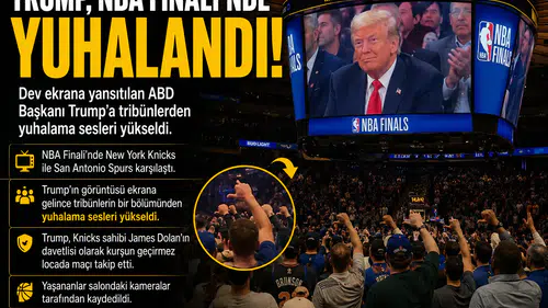 Dev Ekrana Yansıdı, Salon Bir Anda Karıştı! Trump'a Gelen Tepki Konuşuluyor