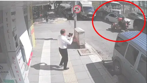 Elazığ'da Nefes Kesen Kaza! O Anları İzleyenler Gözlerine İnanamadı