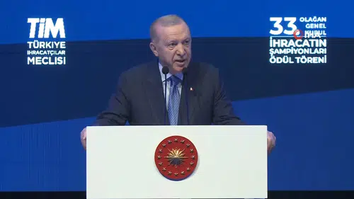 Erdoğan'dan ihracatta tarihi mesaj: "Bir yılda yaptığımız savunma ihracatını artık bir haftada gerçekleştiriyoruz"