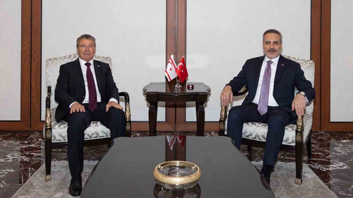Hakan Fidan ve Ünal Üstel Ankara’da görüştü