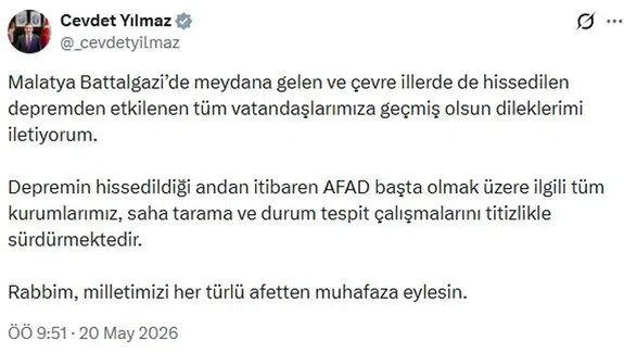 Malatya’daki Deprem Sonrası Türkiye Tek Yürek Oldu