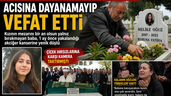 Kızını Hiç Yalnız Bırakmamıştı! Cenazede Yaşananlar Herkesi Duygulandırdı