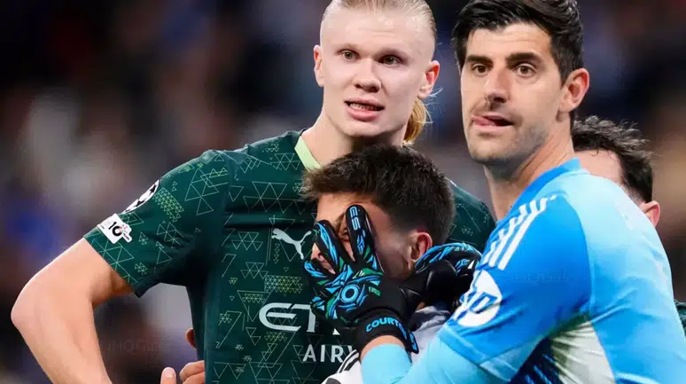 20 cm fark var ama Arda geri adım atmadı! Haaland’ın bakışı olay oldu