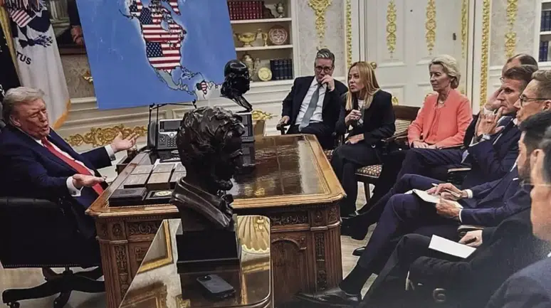 Trump’tan Yapay Zekâ Destekli Şok Paylaşım! Grönland Haritası Kriz Yarattı