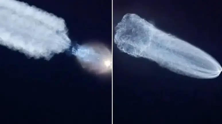 Çin’in Tianzhou-9 Görevi Başarıyla Fırlatıldı: Gökyüzünde Dev “Denizanası Bulutu