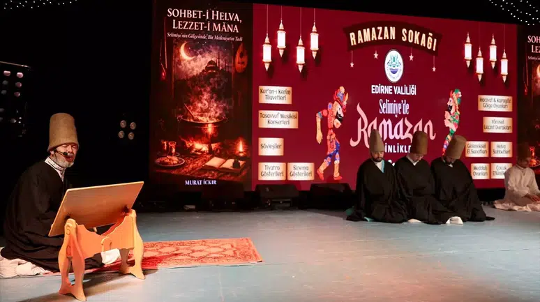 Edirne Ramazan Sokağı’nda Helva Sohbetleri Yeniden Canlandı