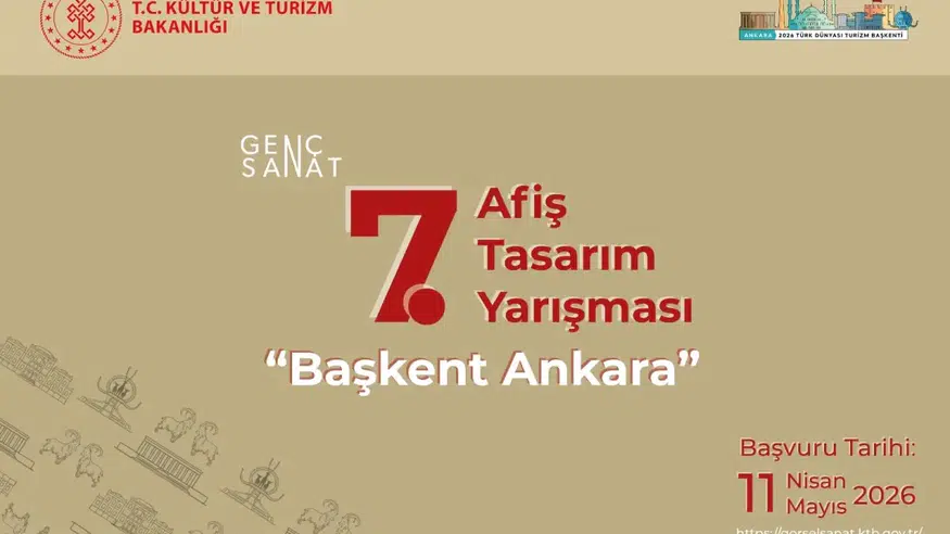 Ankara 2026 İçin Afiş Yarışması: 465 Bin Lira Ödül Dağıtılacak