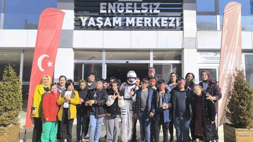 Mardin Büyükşehir’den Özel Gereksinimli Bireylere Uzay Yolculuğu