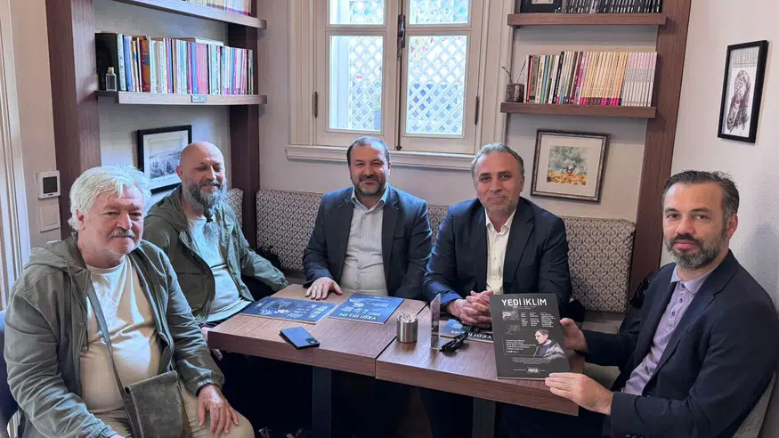 MAHMUT BIYIKLI’DAN YEDİ İKLİM DERGİSİ’NE ZİYARET