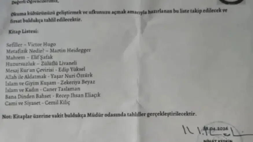 Pendik’te İmam Hatip Ortaokulunda Kriz! Müdür Açığa Alındı