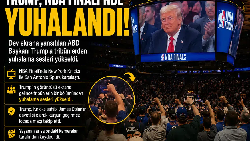 Dev Ekrana Yansıdı, Salon Bir Anda Karıştı! Trump'a Gelen Tepki Konuşuluyor
