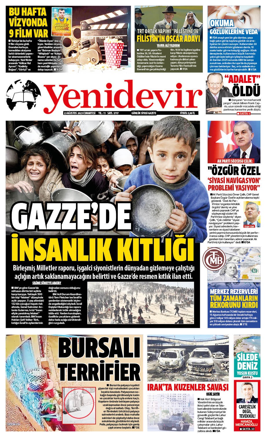 https://www.yenidevirgazetesi.com/23 AGUSTOS 2025 CUMARTESİ