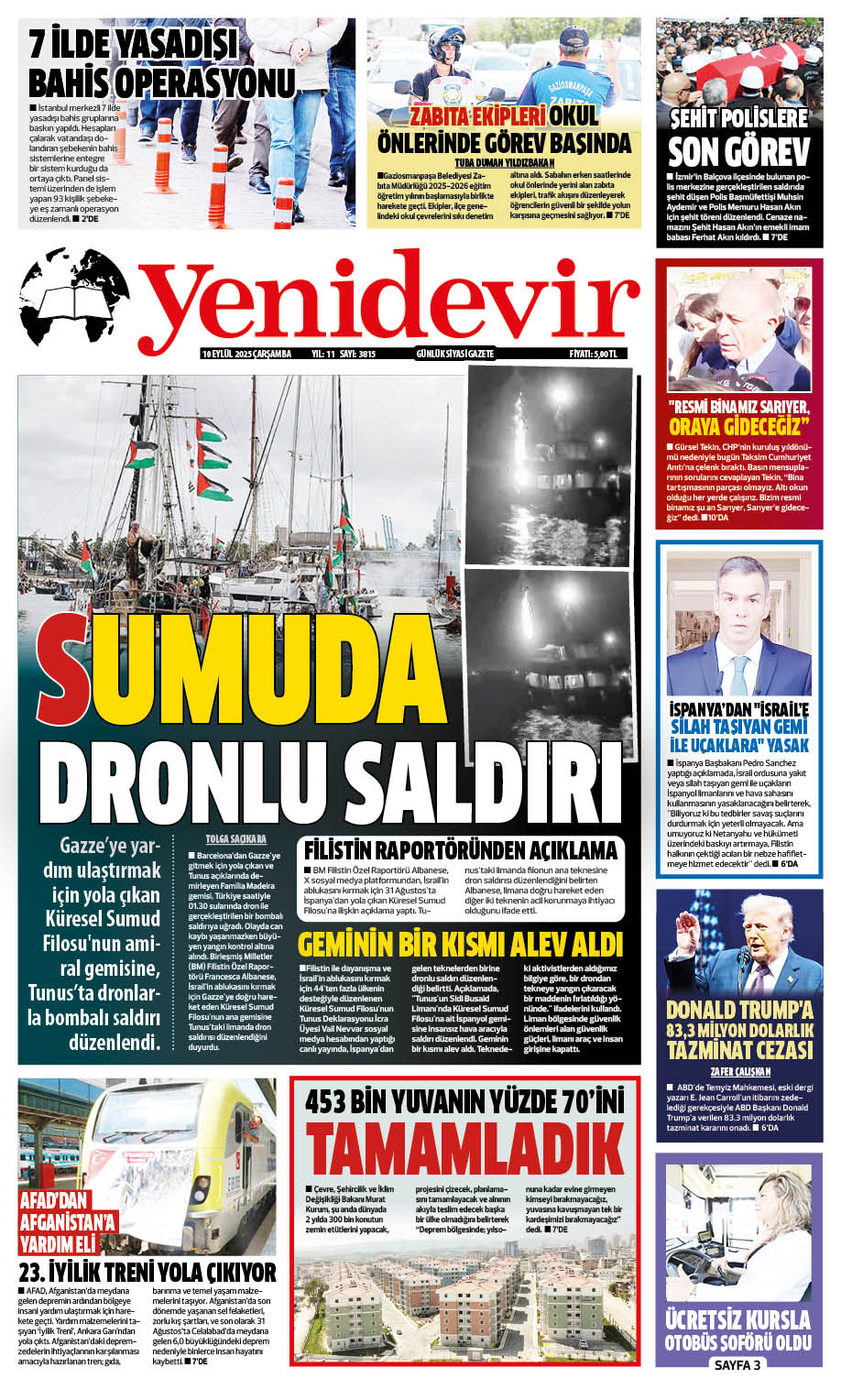 https://www.yenidevirgazetesi.com/10 EYLUL 2025 ÇARŞAMBA