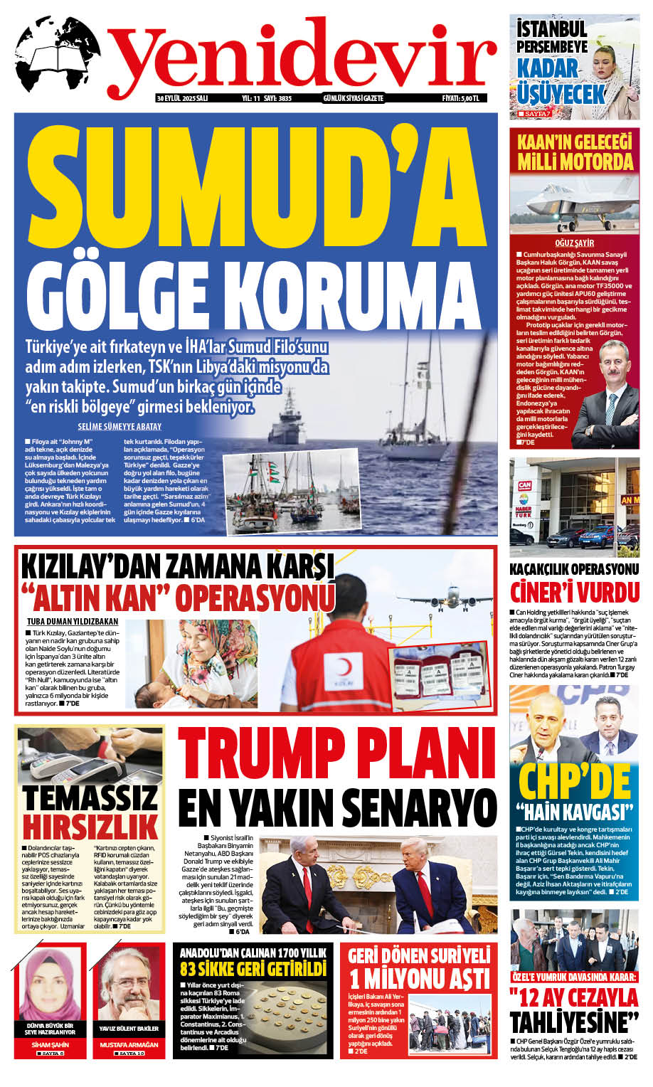 https://www.yenidevirgazetesi.com/30 EYLÜL 2025 SALI