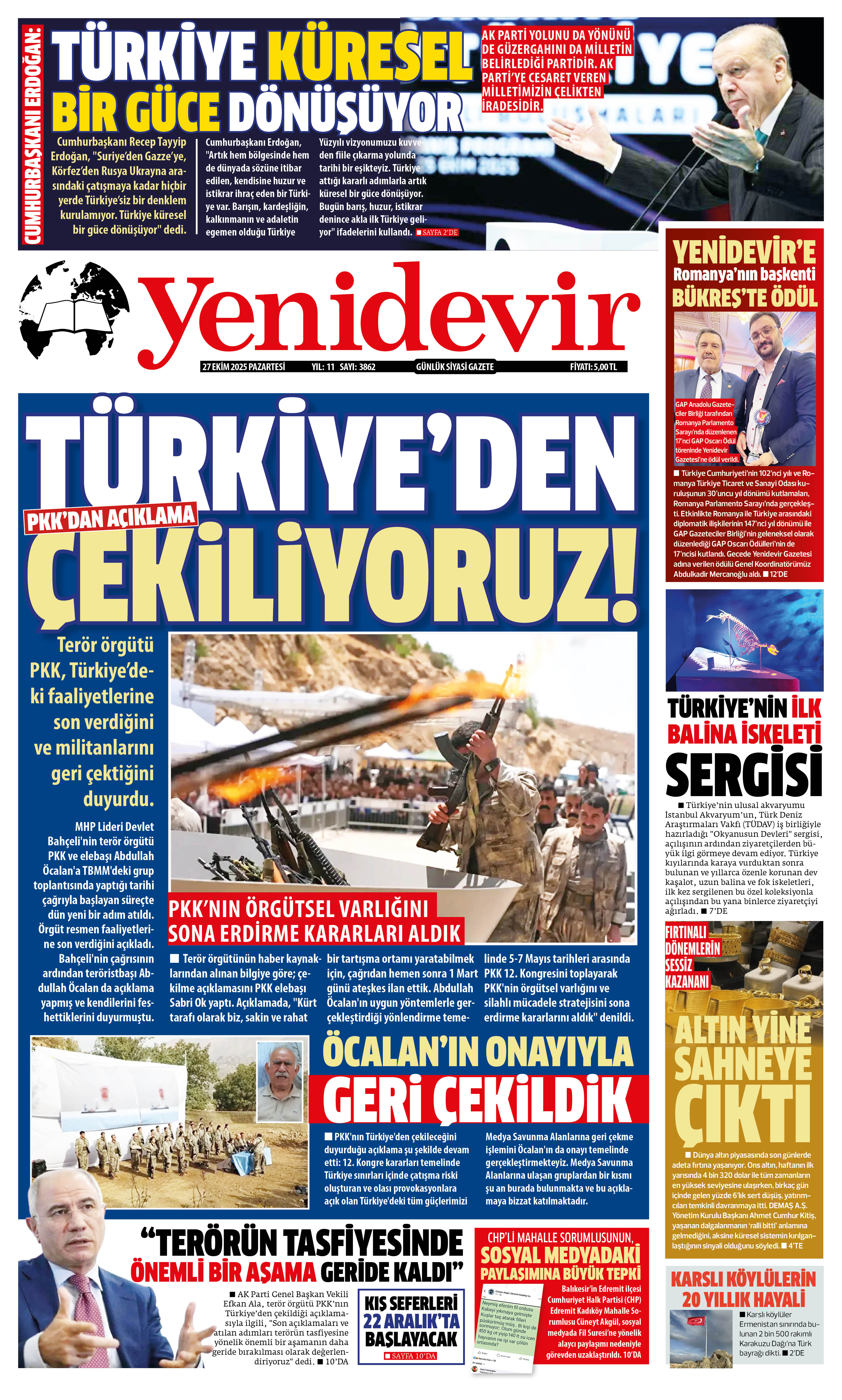 https://www.yenidevirgazetesi.com/27 EKİM 2025 PAZARTESİ