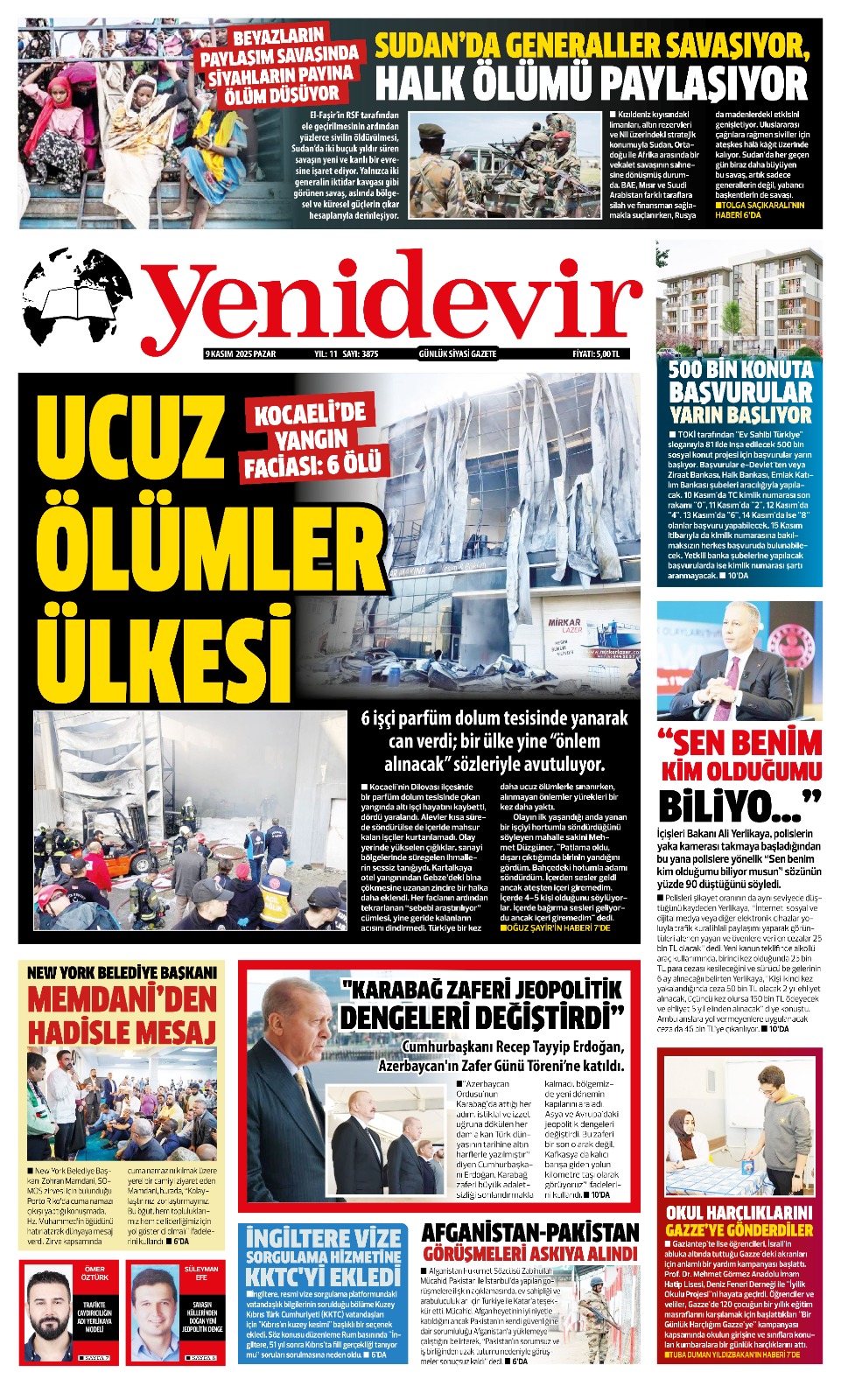 https://www.yenidevirgazetesi.com/9 KASIM 2025 PAZAR