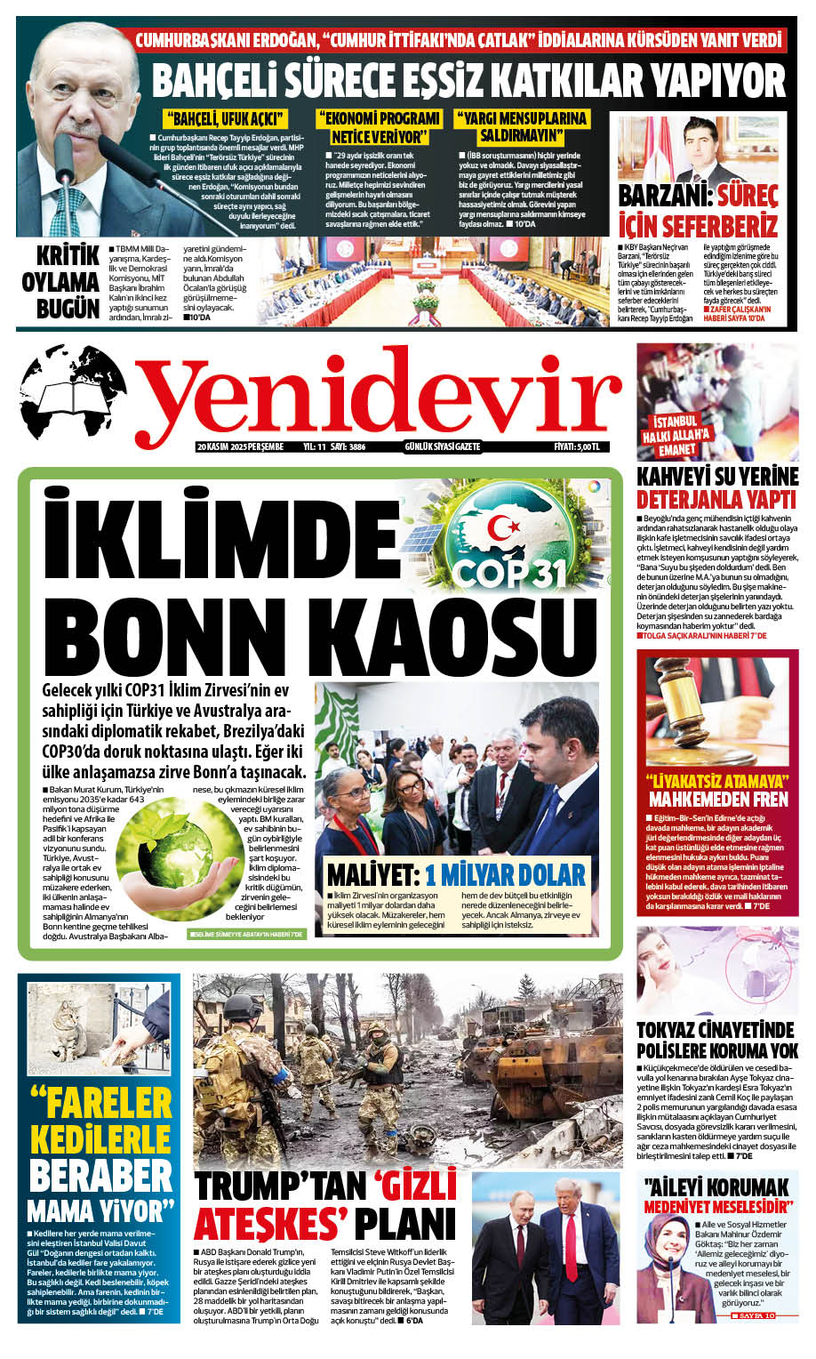 https://www.yenidevirgazetesi.com/20 KASIM 2025 PERŞEMBE