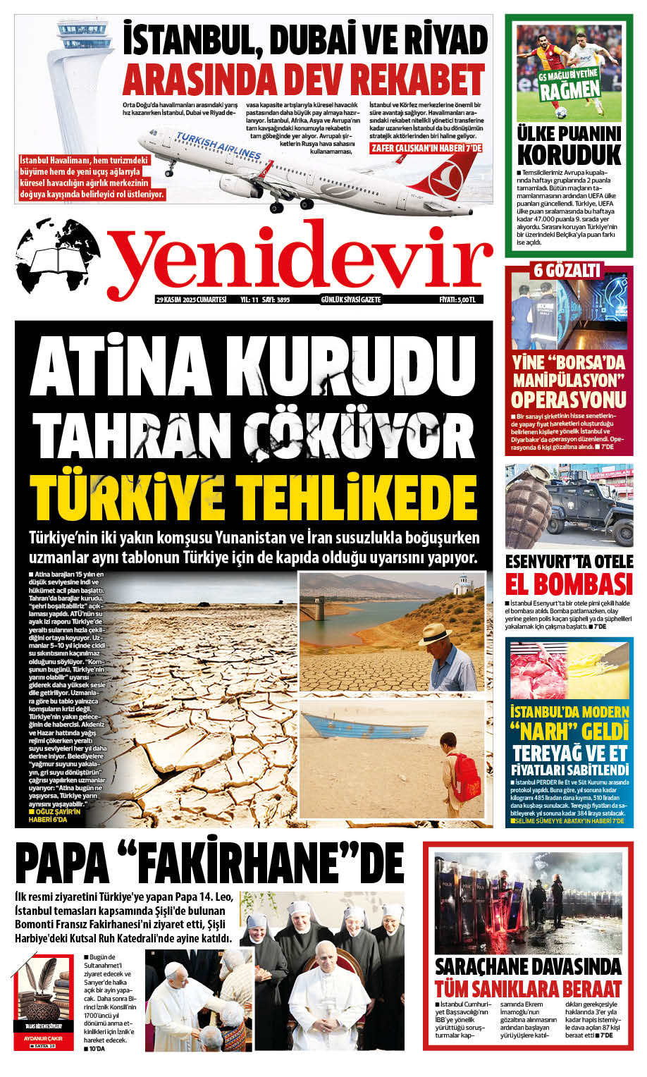 https://www.yenidevirgazetesi.com/29 KASIM 2025 CUMARTESİ