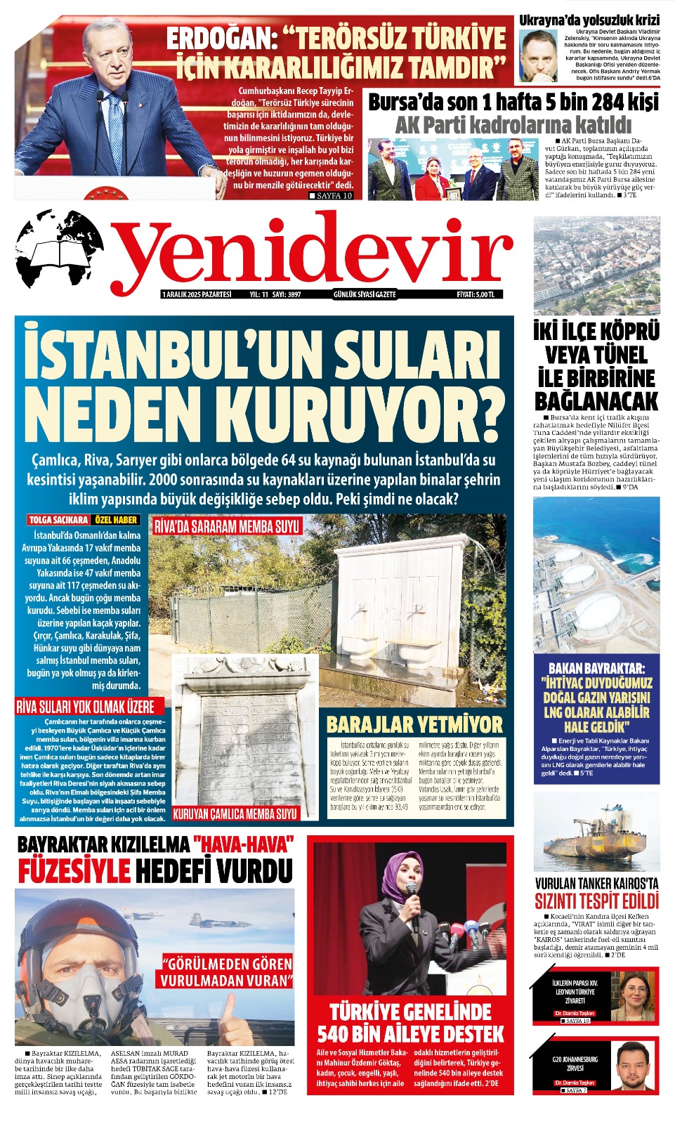 https://www.yenidevirgazetesi.com/1 ARALIK 2025 PAZARTESİ