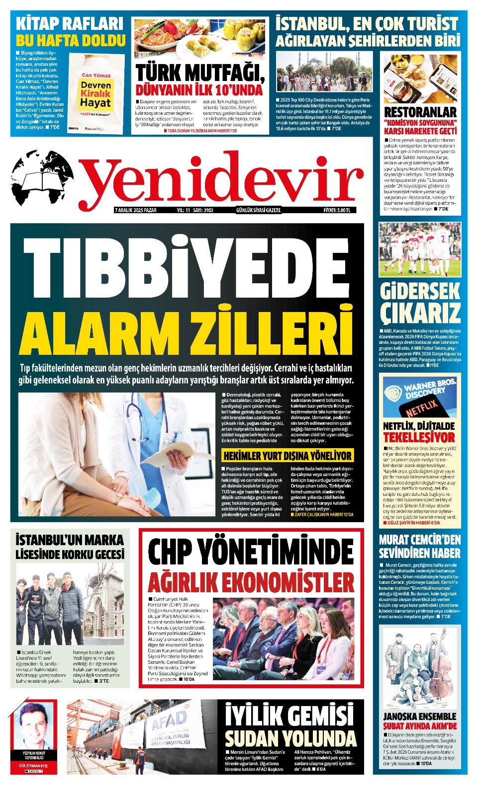 https://www.yenidevirgazetesi.com/7 ARALIK 2025 PAZAR