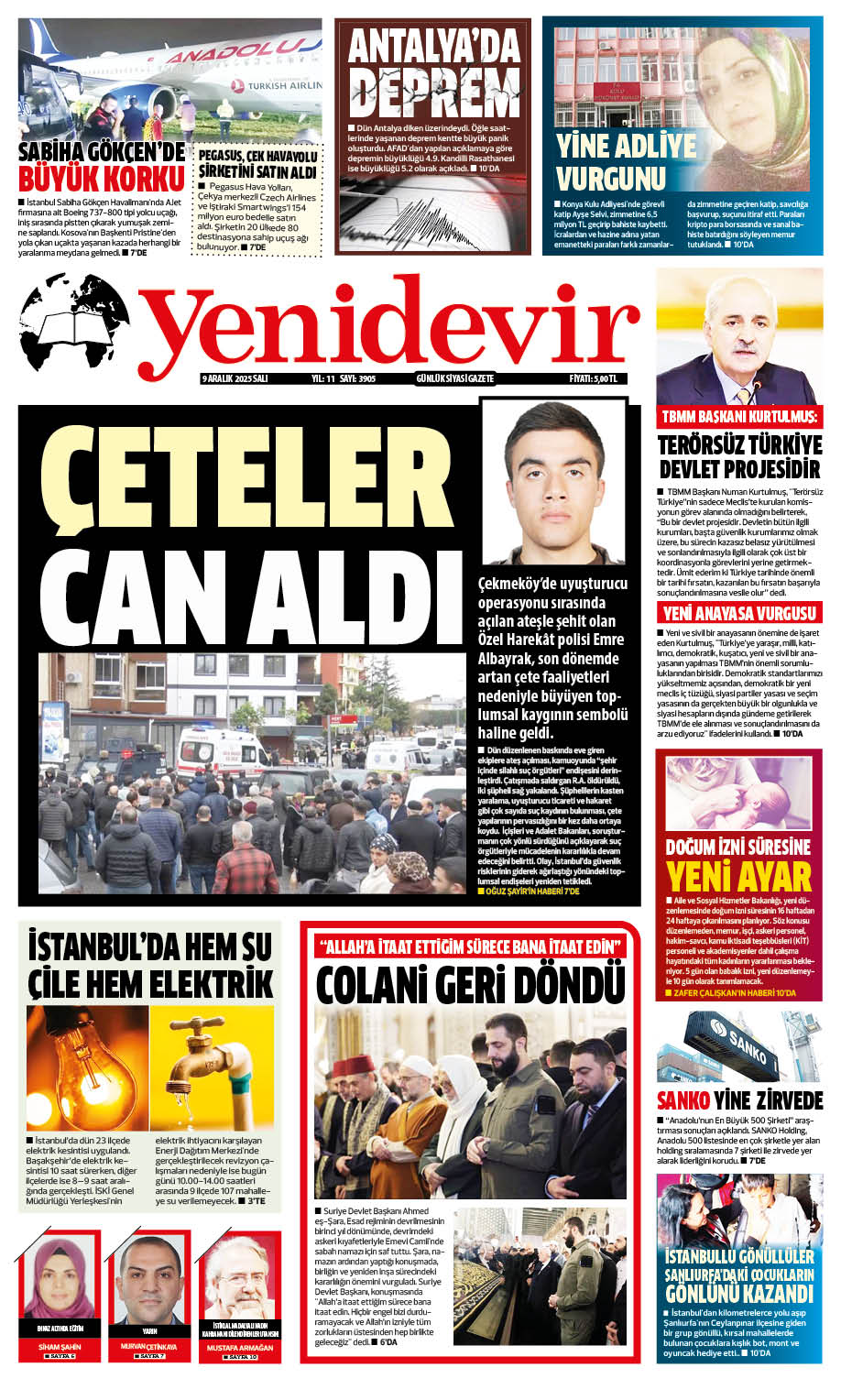 https://www.yenidevirgazetesi.com/9 ARALIK 2025 SALI